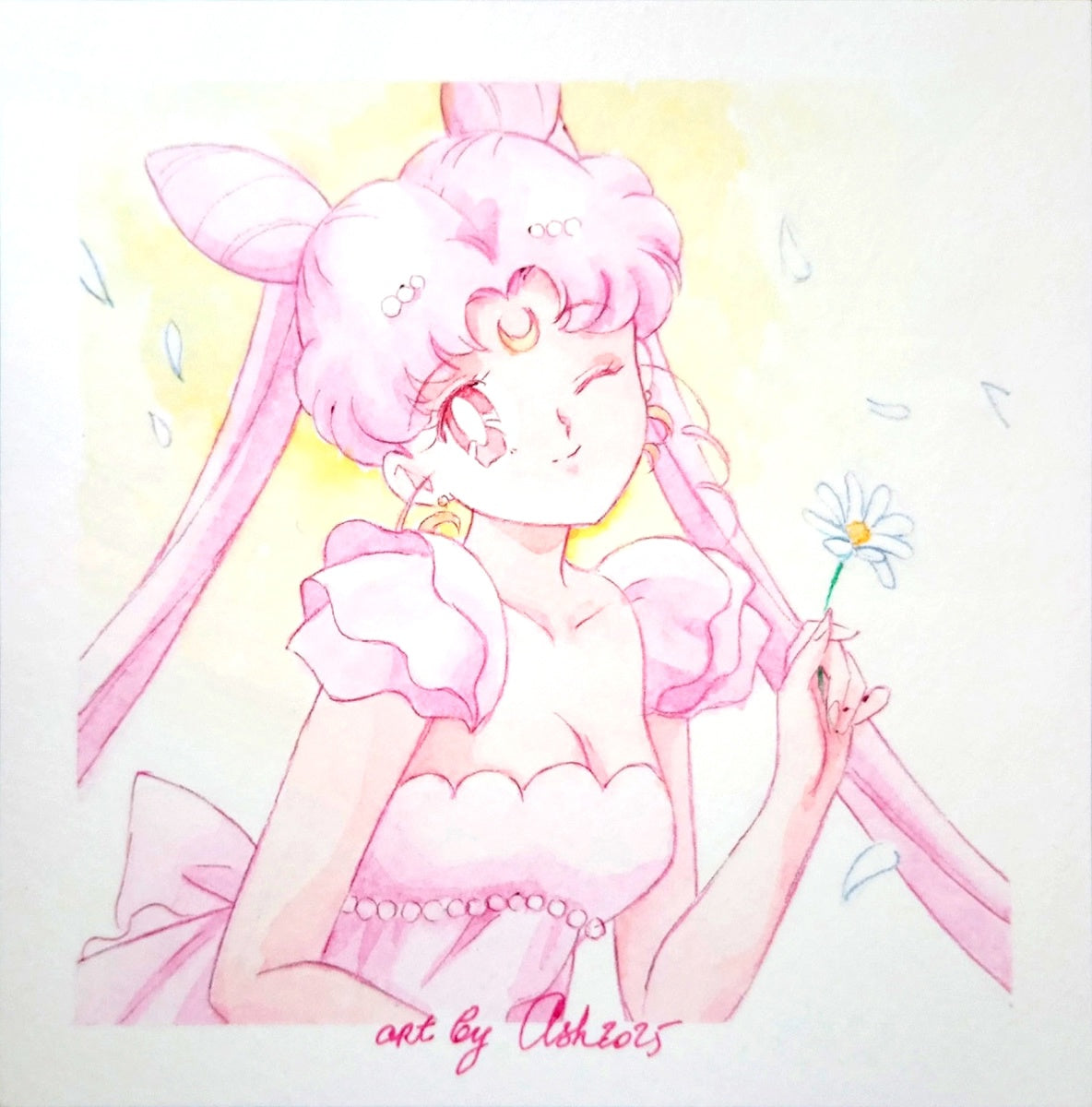 "Two Queens" by Valery ASH, 2025. Two complementary postcards