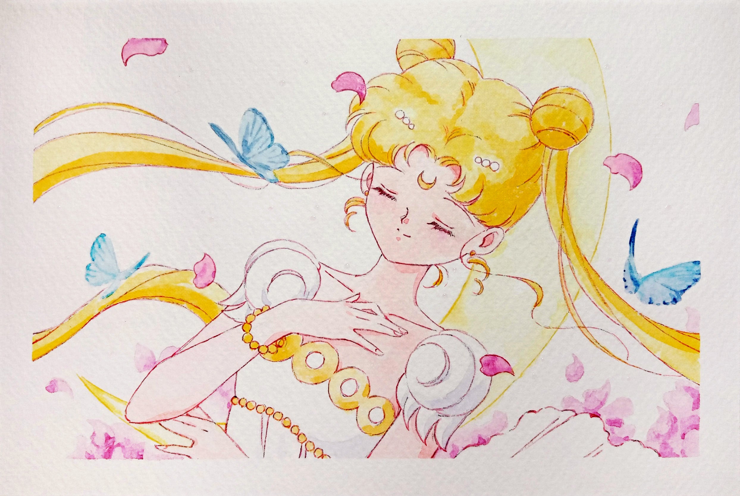 Original watercolor art