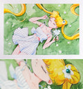 Fanart "Dream on the Meadow", 2020. Postcard / print