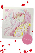 An with long pink hair and pointed ears