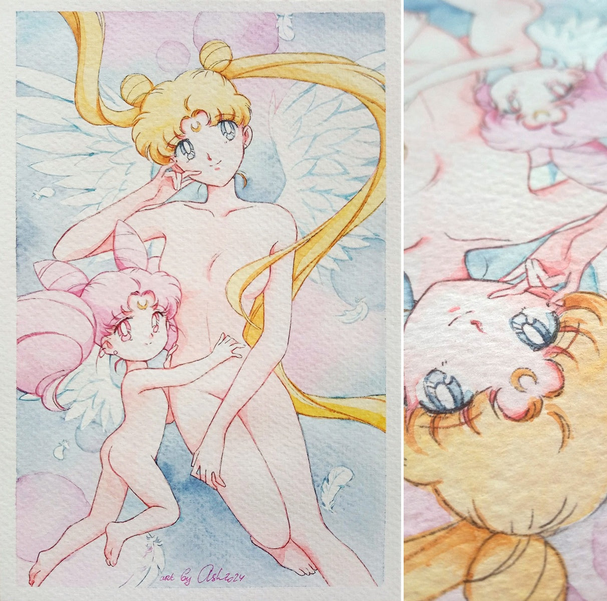 Fanart "Together We Are Stronger", 2024. Postcard