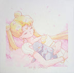 "The Duality" by Valery ASH, 2025. Two complementary postcards