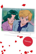 Haruka and Michiru, Casual — Haruka and Michiru in casual clothes side by side, digital fan art postcard by Valery ASH, 2025