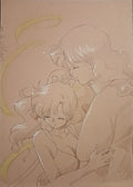 Postcard "Gensen. Sailor Jupiter and Nephrite"