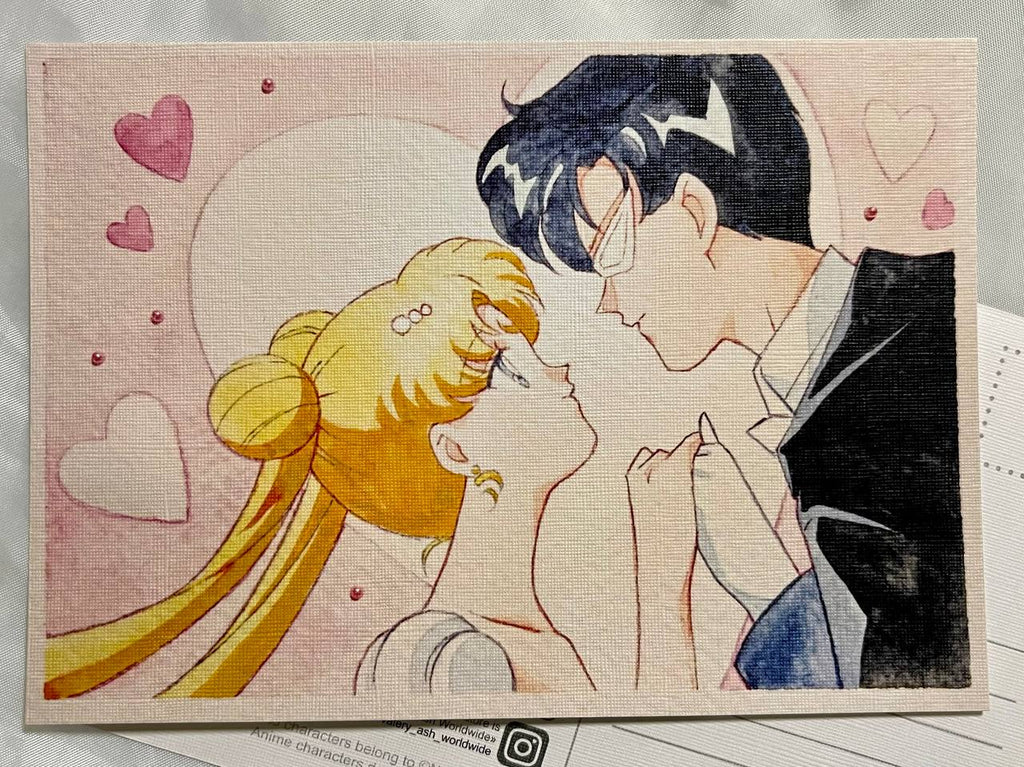 Postcard "Lovers"