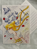 Postcard "On the Moon"