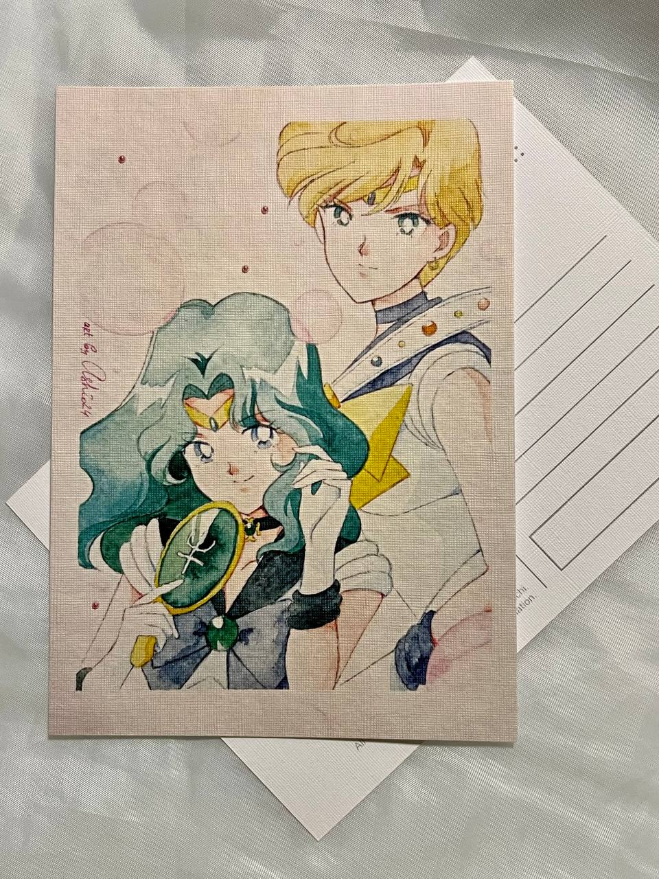 Postcard "Protecting the world"