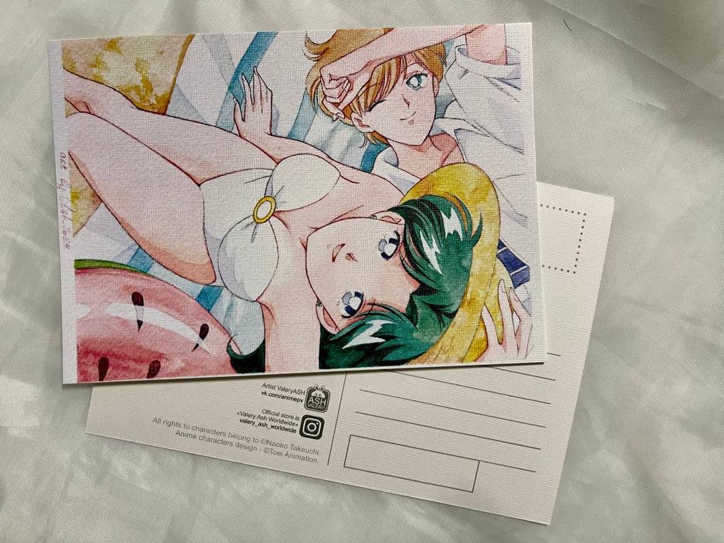 Postcard "Summer is here"