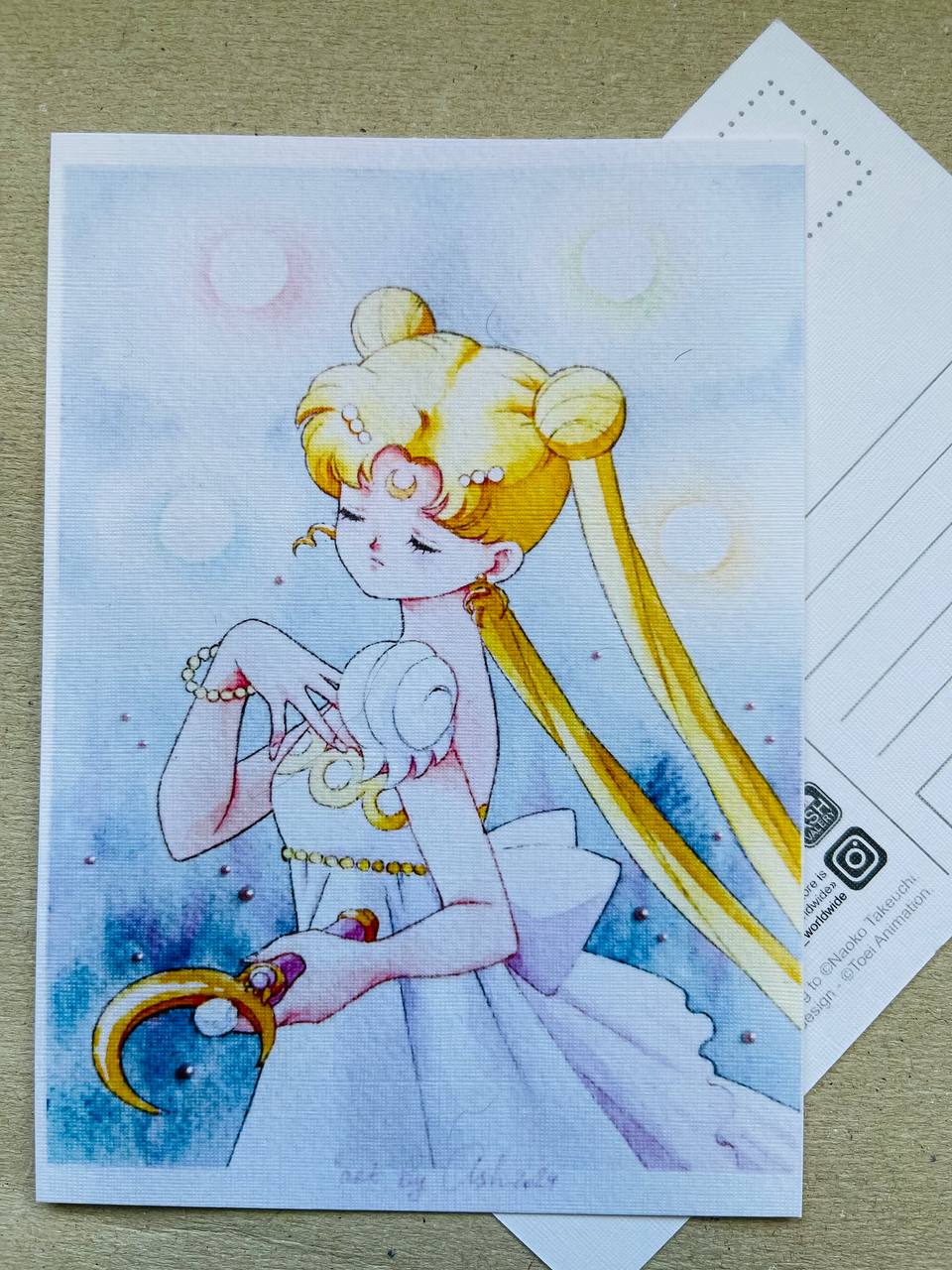 Postcard "Moon power"