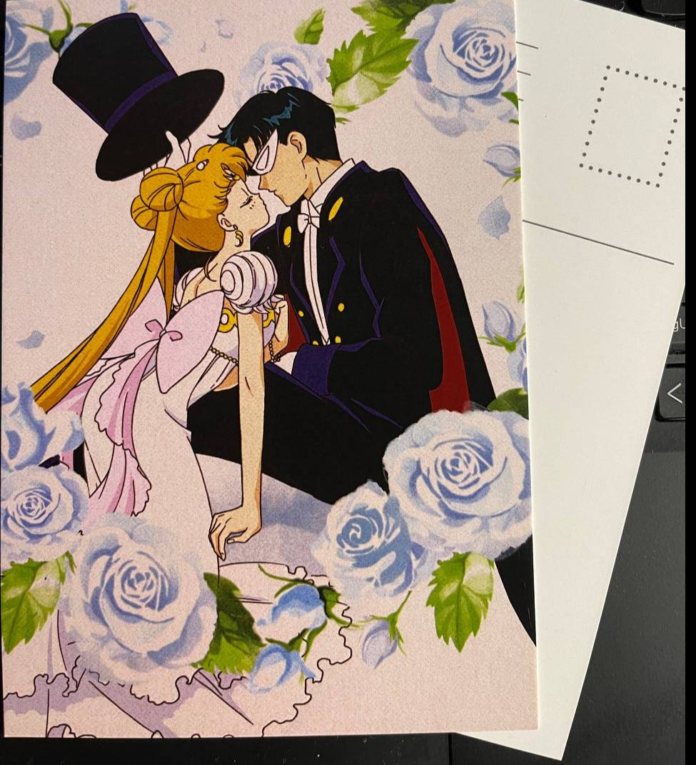 Postcard "Kiss me"