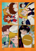 Sailor Moon moments, A5 sheet of die-cut stickers