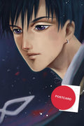 Tuxedo Mask — portrait of Tuxedo Mask holding his mask, digital fan art postcard by Valery ASH, 2019