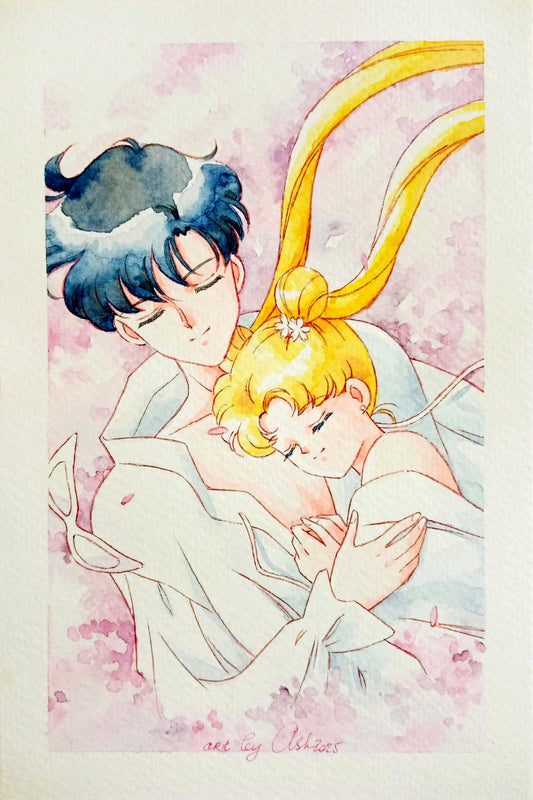 Fanart "The Scent of Love", 2025. Postcard