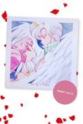 Chibiusa in the arms of winged Helios
