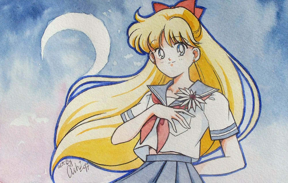 Fanart by Valery ASH, 2017. A5 poster