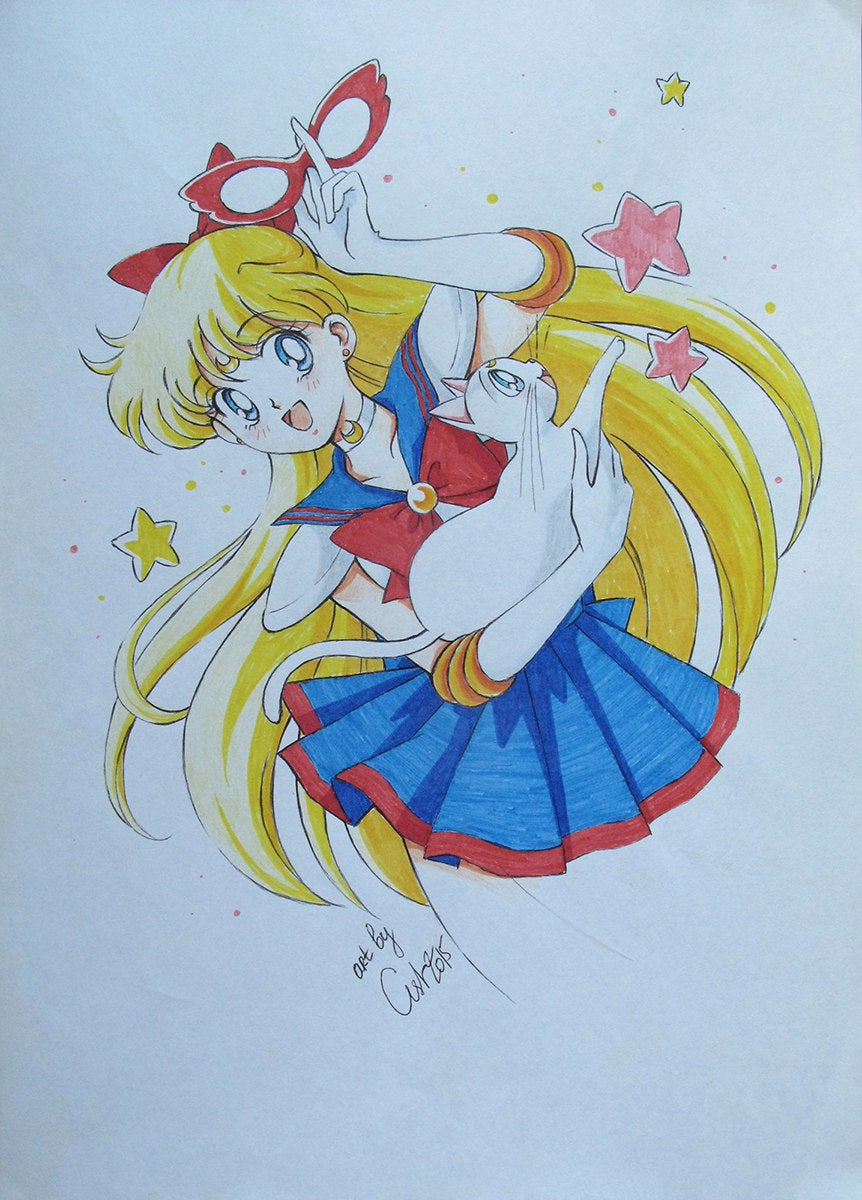 Fanart by Valery ASH, 2015. A5 poster