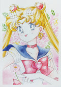 "Naoko" Fanart by Valery ASH, 2022. Watercolour print