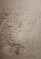 Postcard set "Snow miracle”, 3 pcs.
