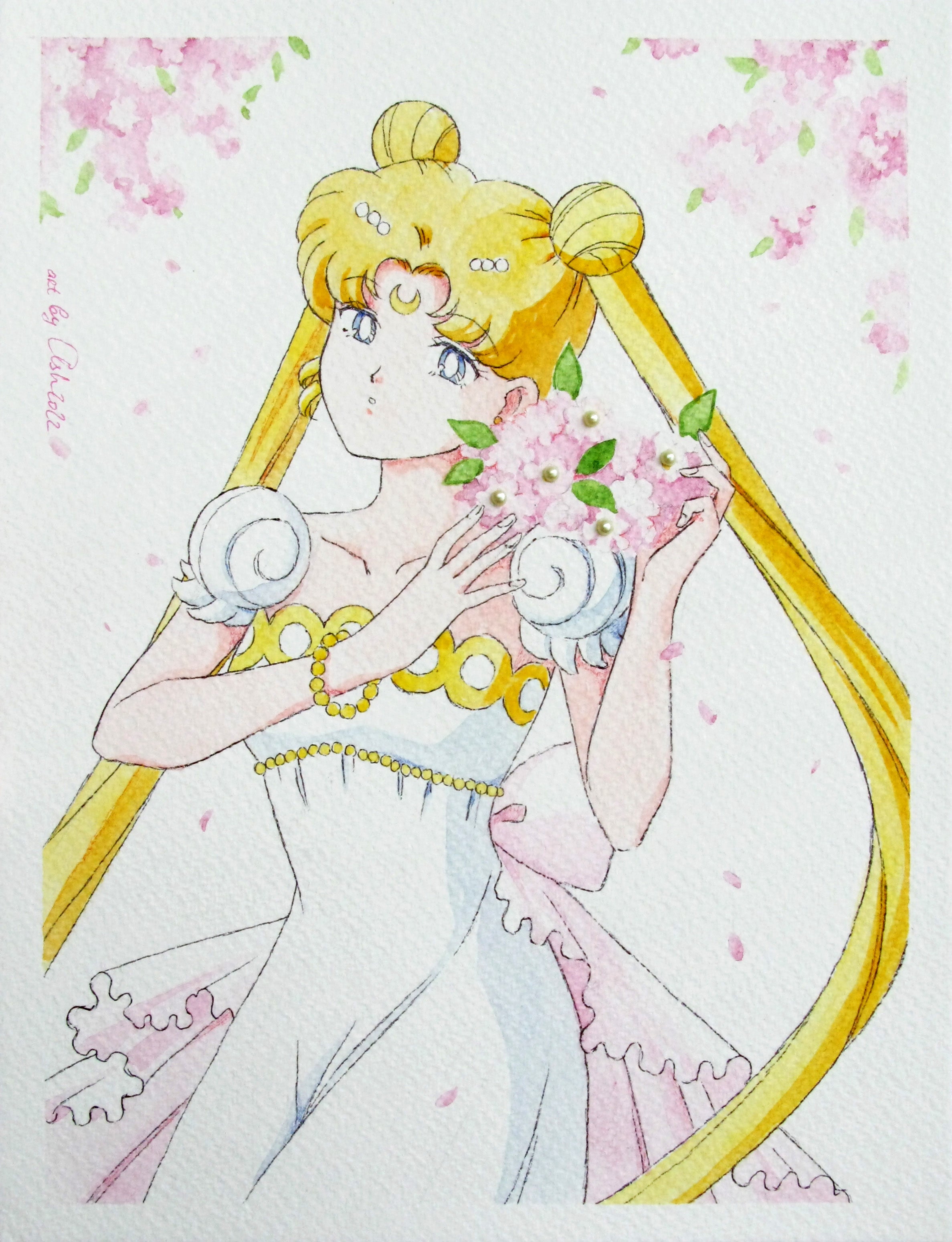 "Bouquet" Fanart by Valery ASH, 2022. Print