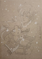 Postcard set "Snow miracle”, 3 pcs.