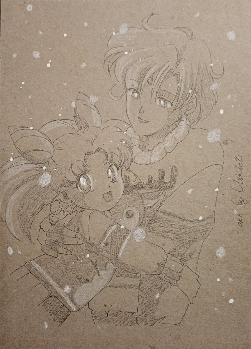 Postcard set "Snow miracle”, 3 pcs.