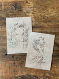 "Portrait of the woman you love" - postcards set