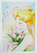 Fanart "Tulips", 2022. Postcard / print