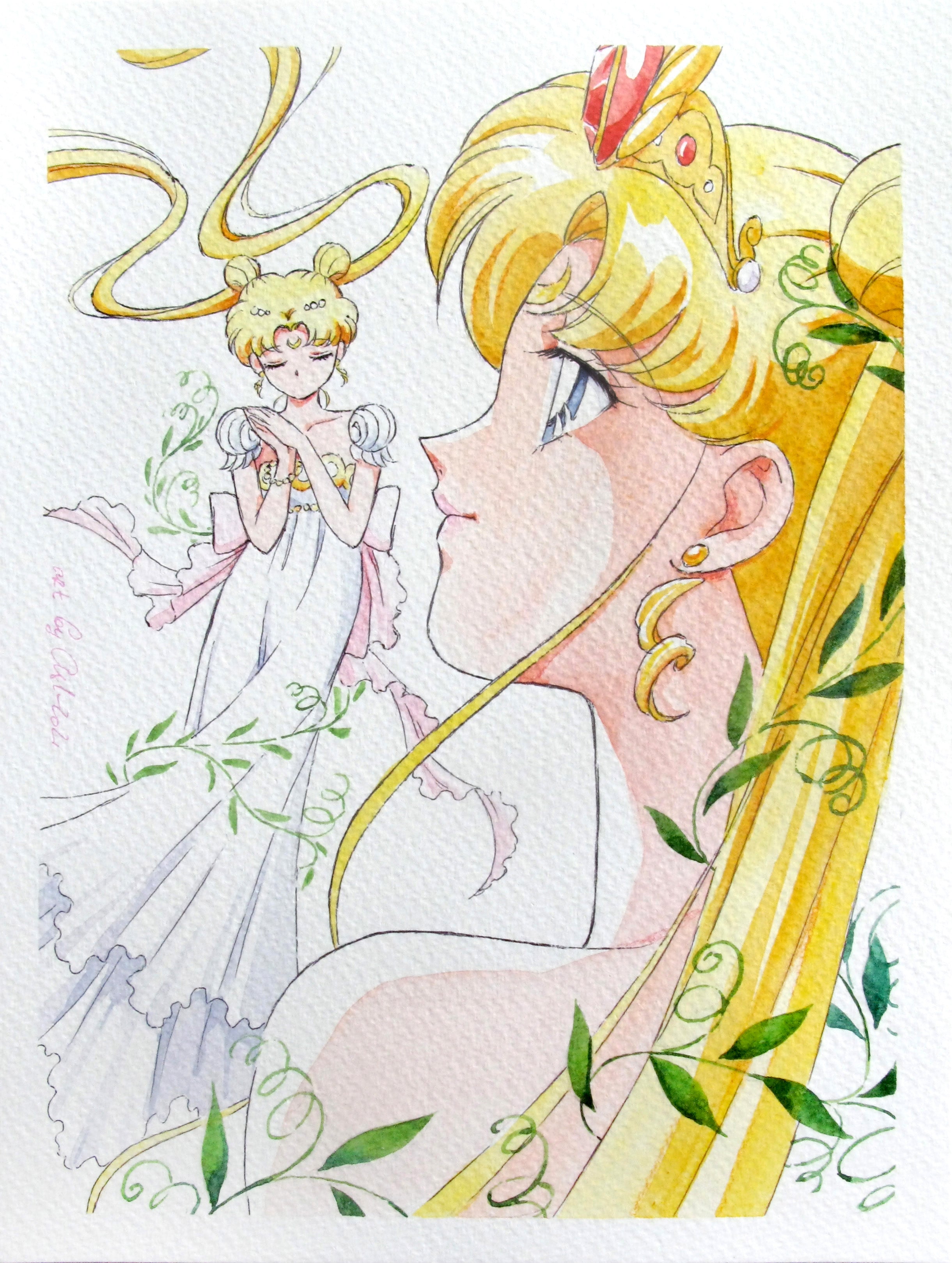 "Air" Fanart by Valery ASH, 2021. Print