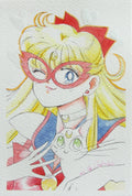 "Sailor V" by Valery ASH, 2021. Watercolour print