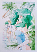 "Summer" by Valery ASH, 2022. Watercolour print