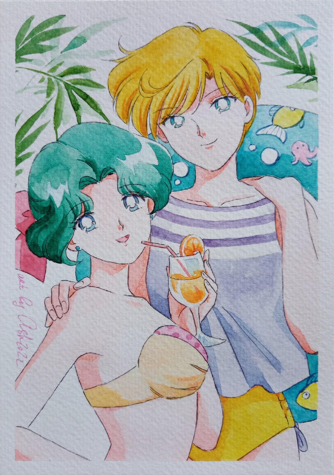 Fanart by Valery ASH, 2019. A5  poster