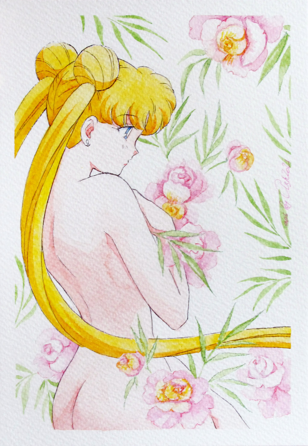 "Gently morning" Fanart by Valery ASH, 2021. Print