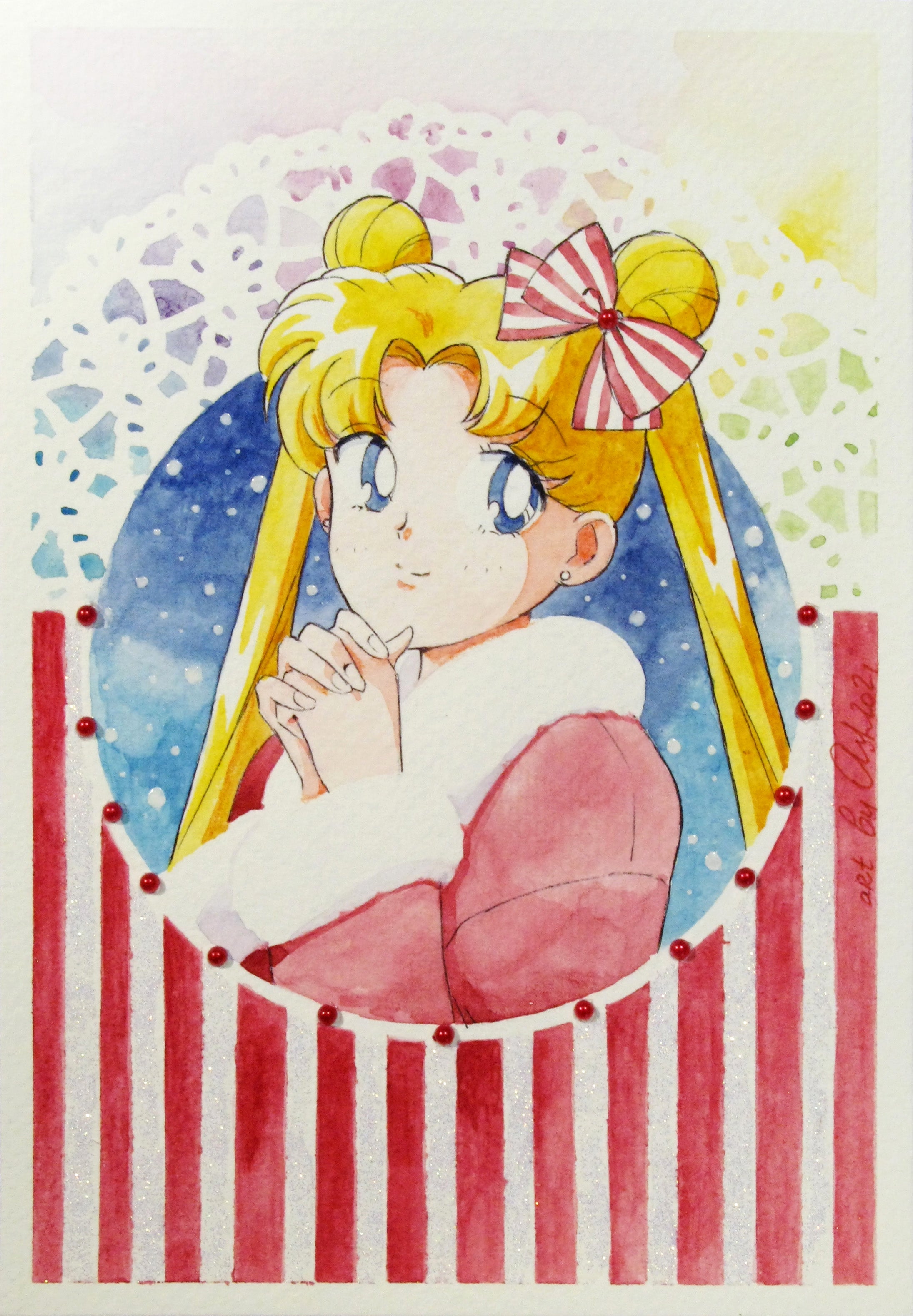 "Happy New Year" Fanart by Valery ASH, 2022. Print