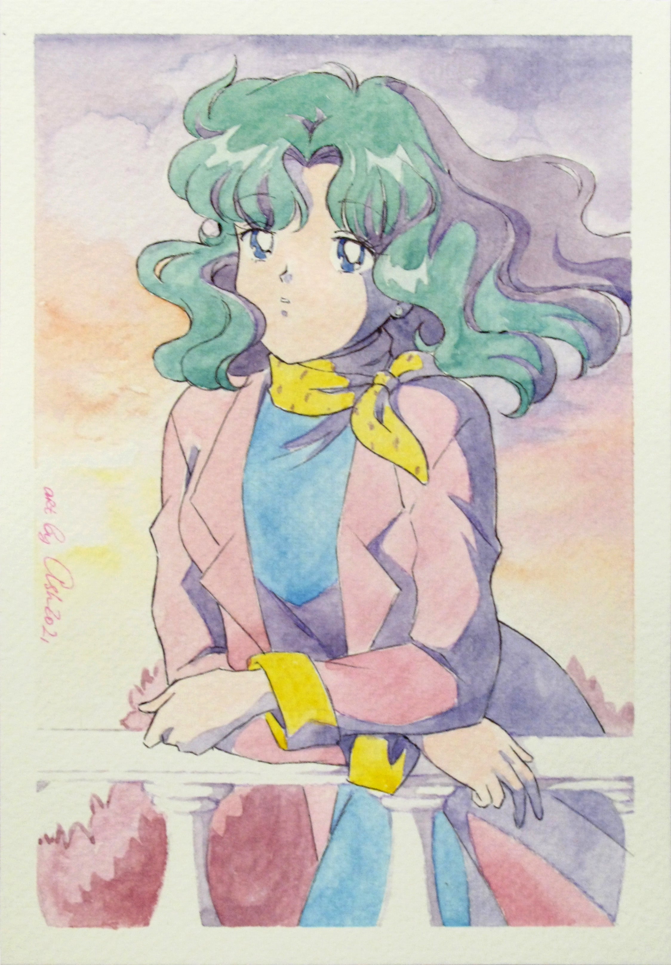 "Sunset", 2021. Fanart by Valery ASH