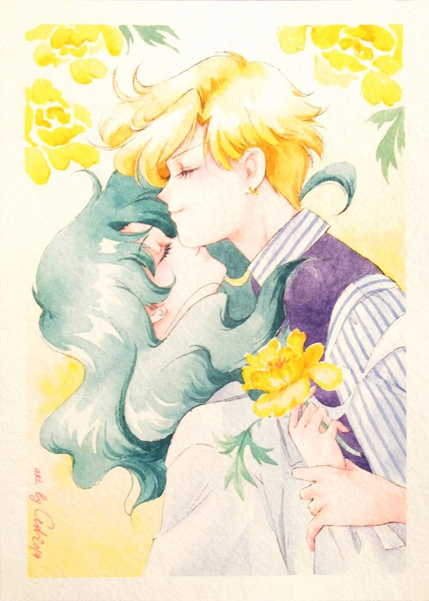 Fanart by Valery ASH, 2019. A5  poster