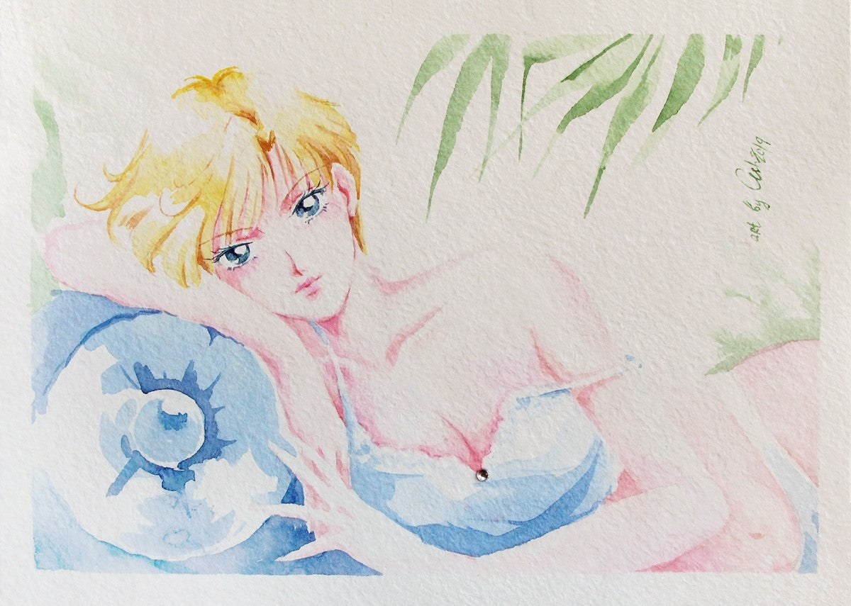 Fanart by Valery ASH, 2019. A5 poster