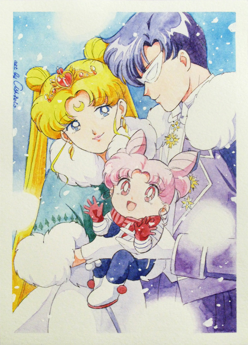 "My first Christmas" by Valery ASH, 2020. Print