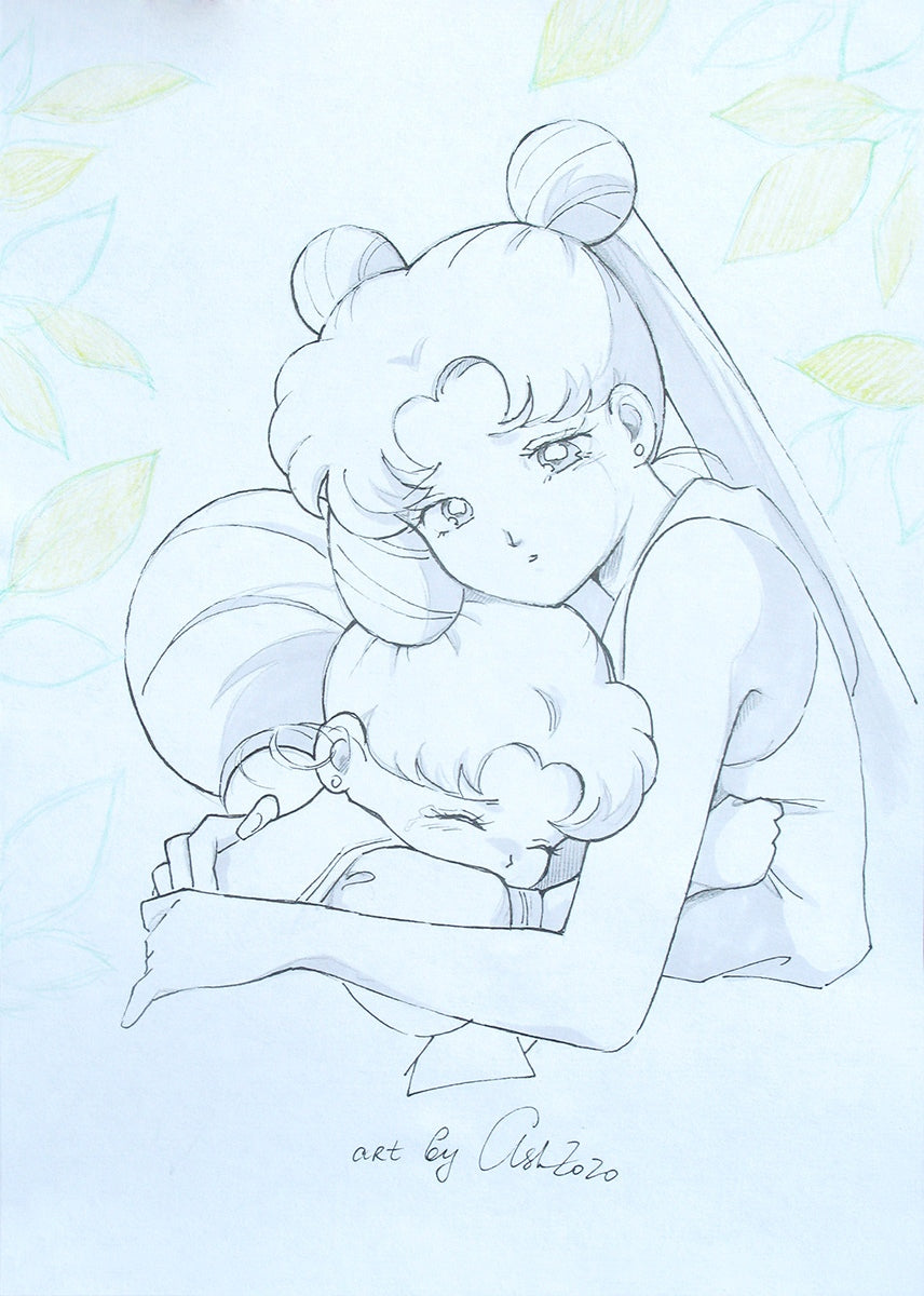 Postcard "Don't cry"