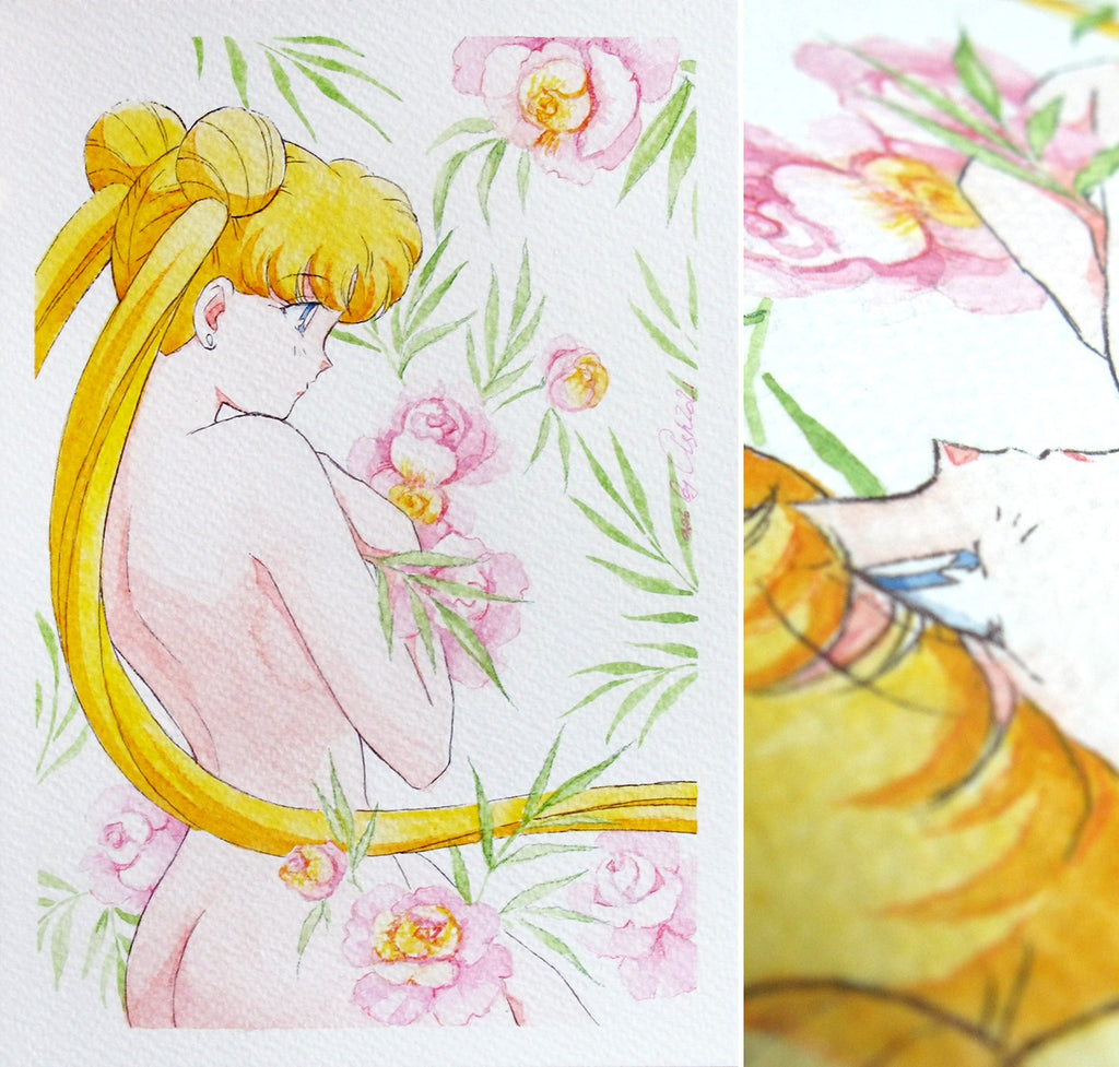 "Gently morning" Fanart by Valery ASH, 2021. Print