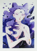 Villain  series by Valery ASH. A5 poster