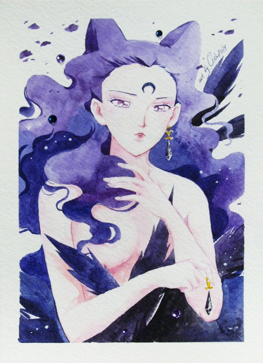 Villain  series by Valery ASH. A5 poster