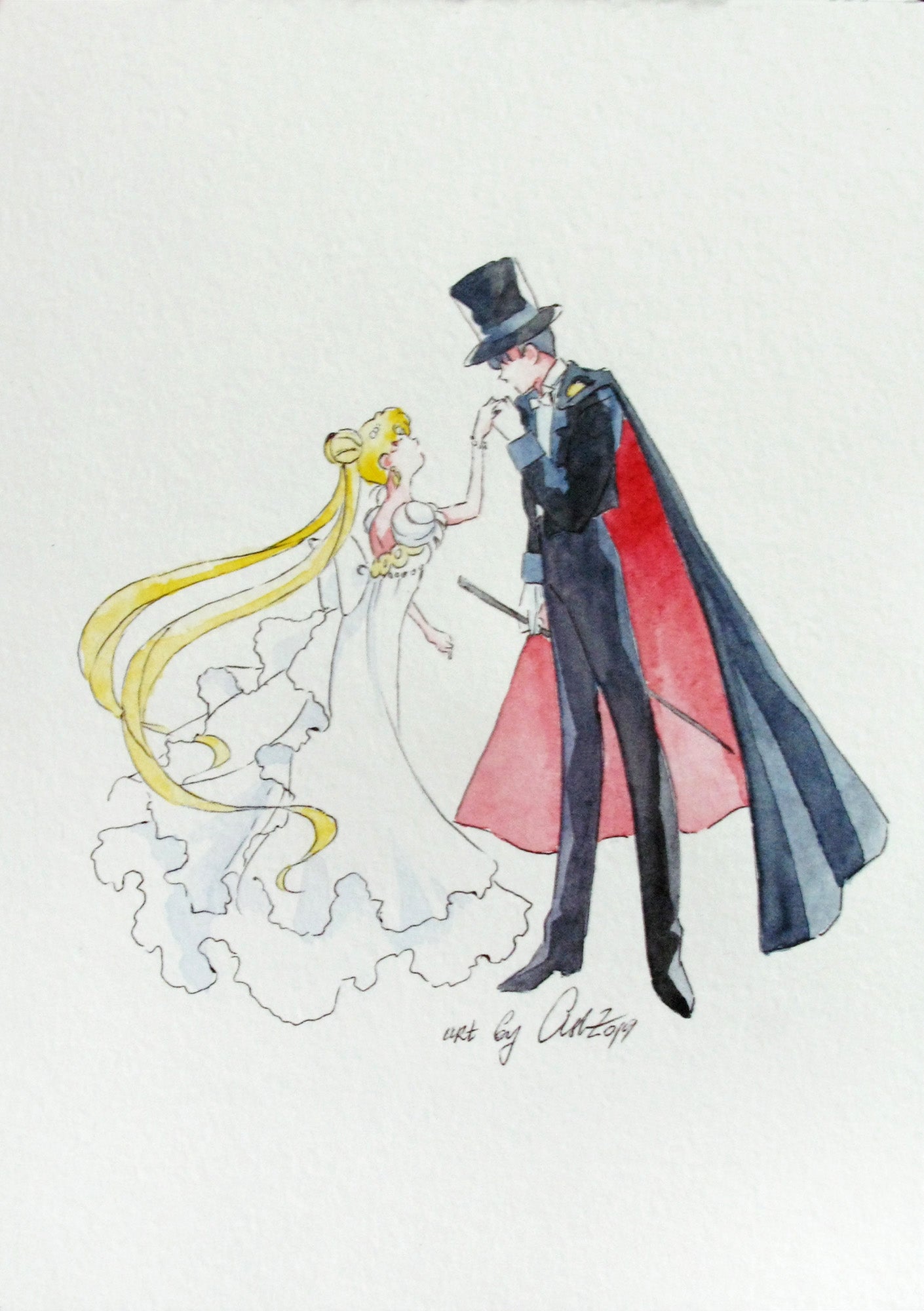 "Waltz" by Valery ASH, 2019. Print