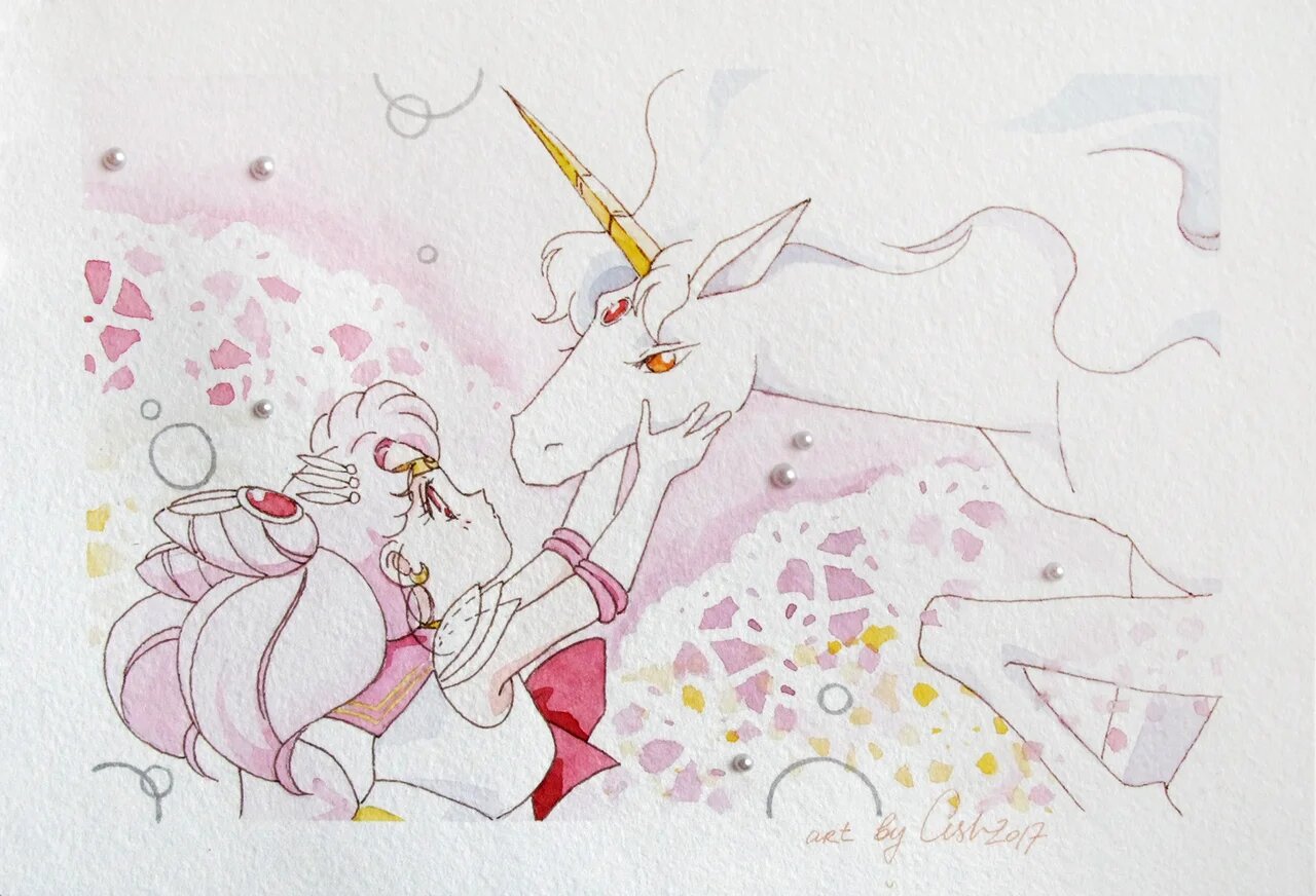 "I believe in you" by Valery ASH, 2017. Watercolour print