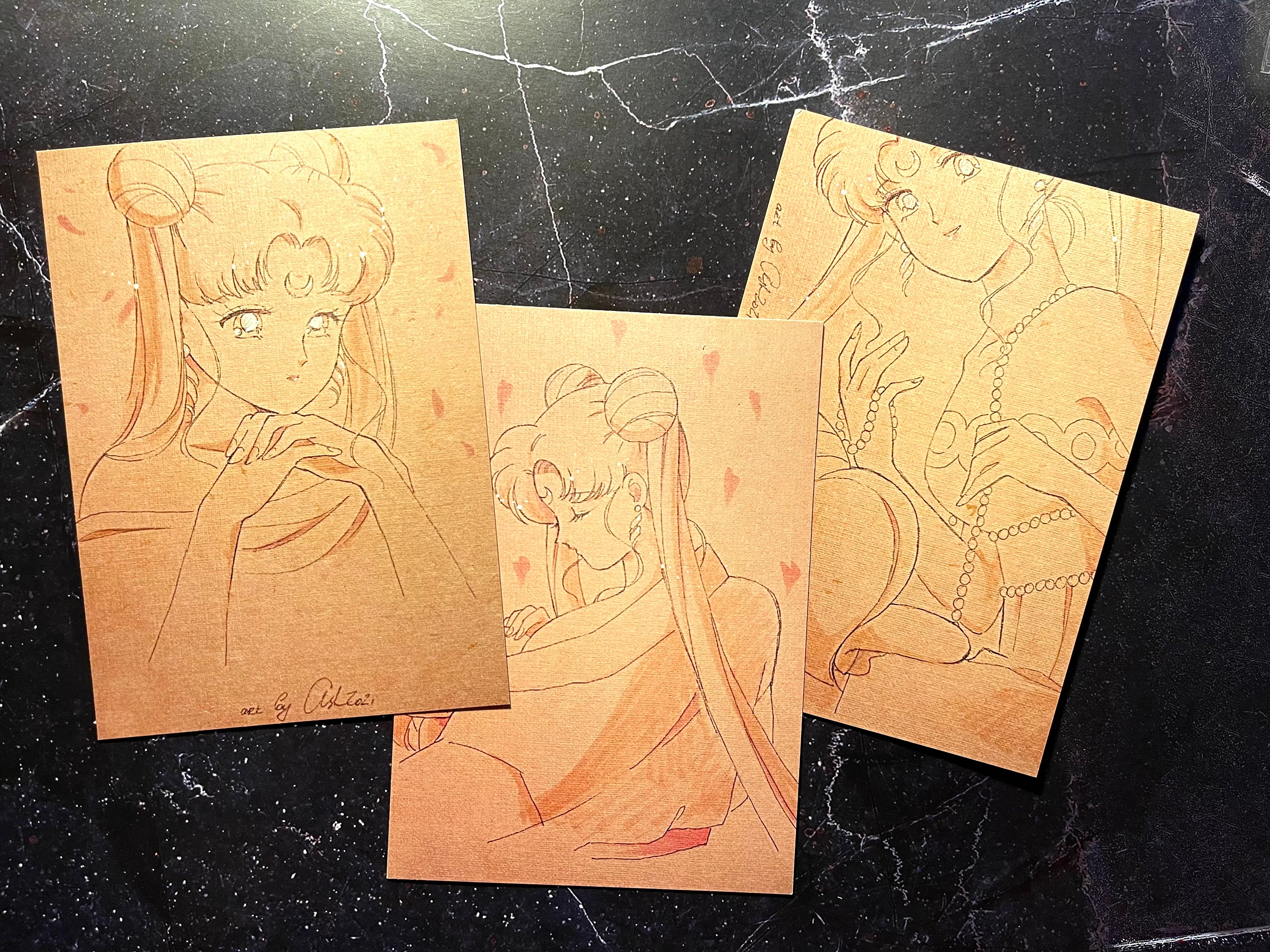 Postcard set "It's family time!”