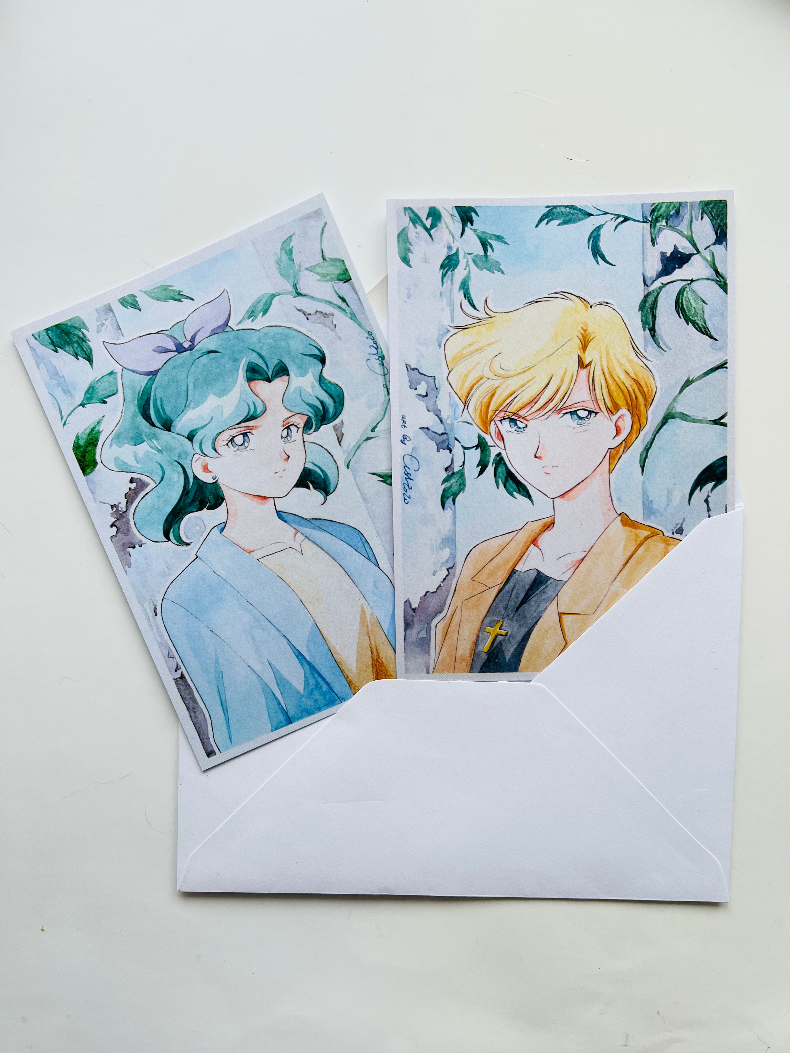 Postcard set “We are watching you”