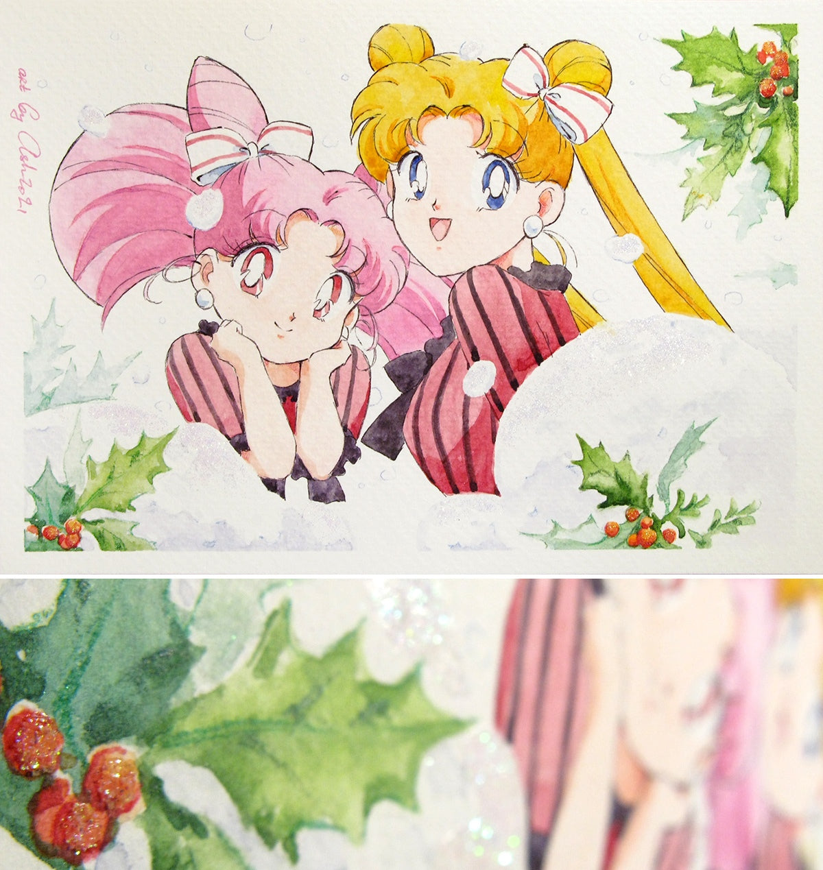 "Family look" Fanart by Valery ASH, 2021. Print