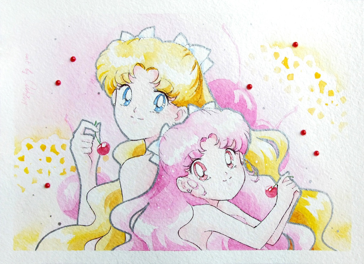 "Family time" by Valery ASH, 2019. Print